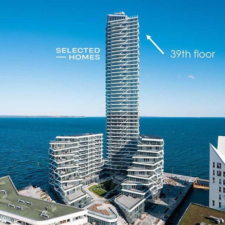Penthouse Paradise On 39Th Floor Apartment Århus Exterior foto